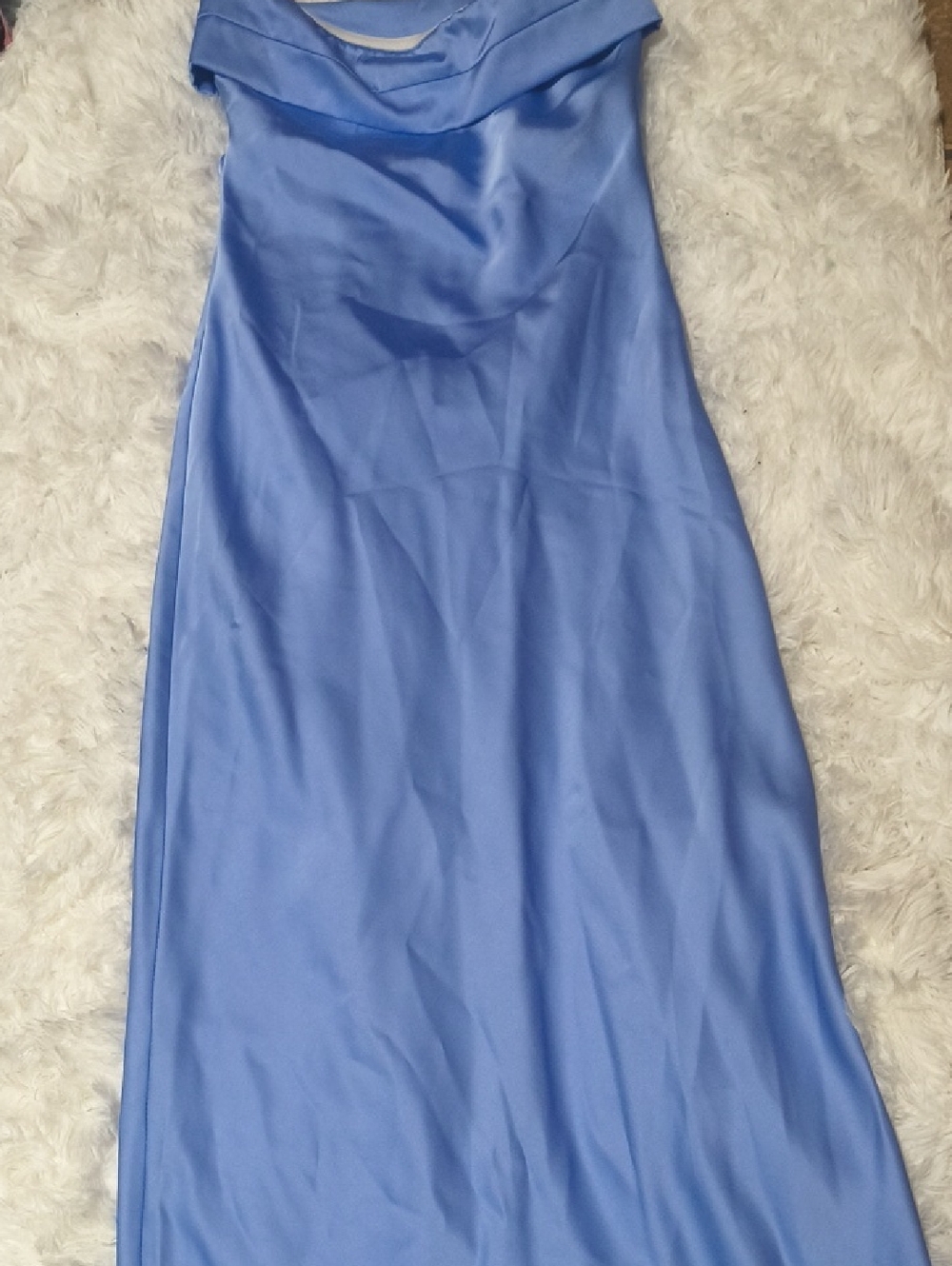 Strapless Light Blue Dress Xs